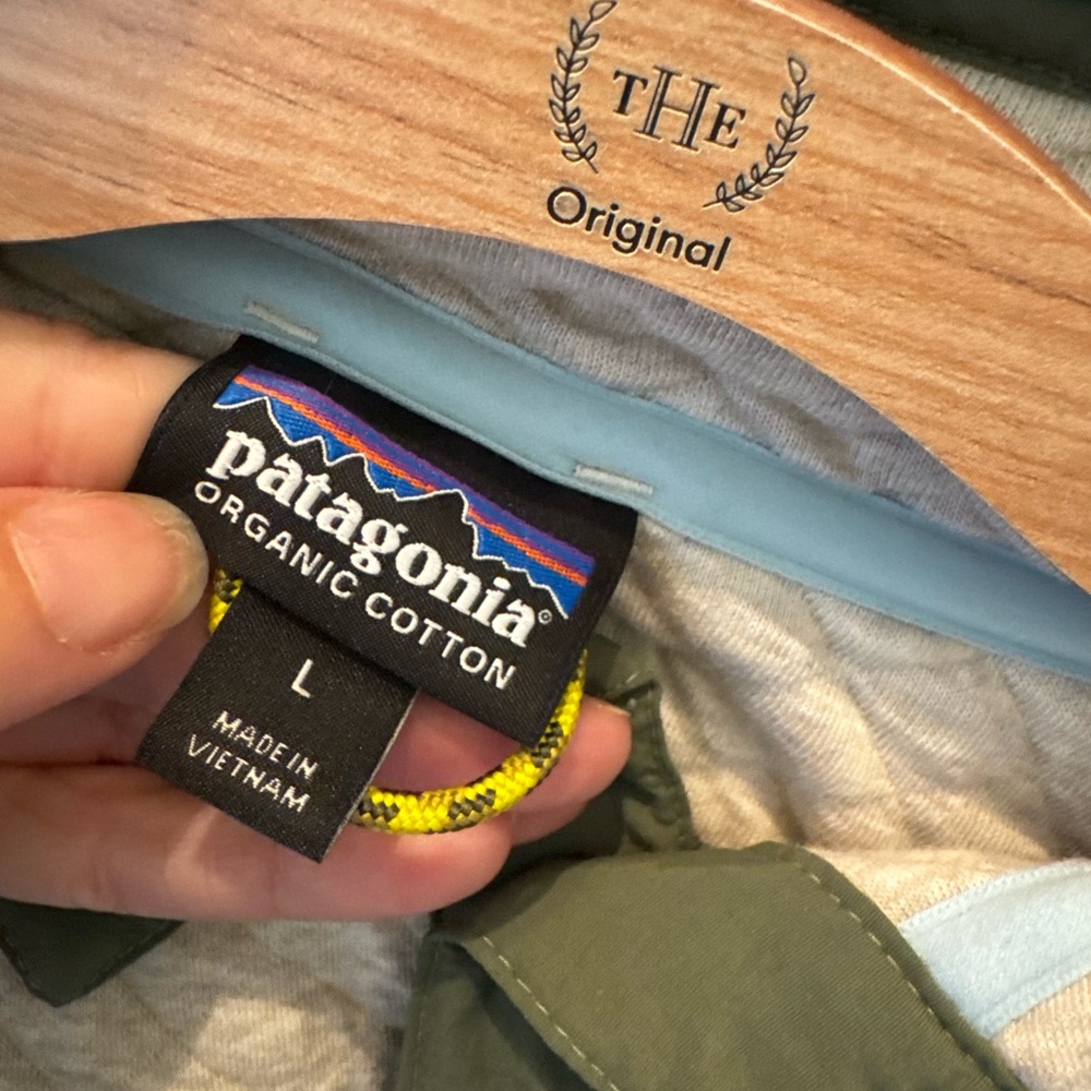 Patagonia Organic Cotton quilted pullover jacket - Picture 5 of 9